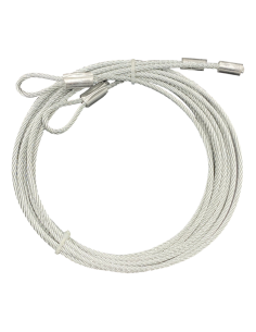 Paire de câble acier assemblé diamètre:3mm, longueur 5 m, /  1770N/mm²Remplacé par DO251106