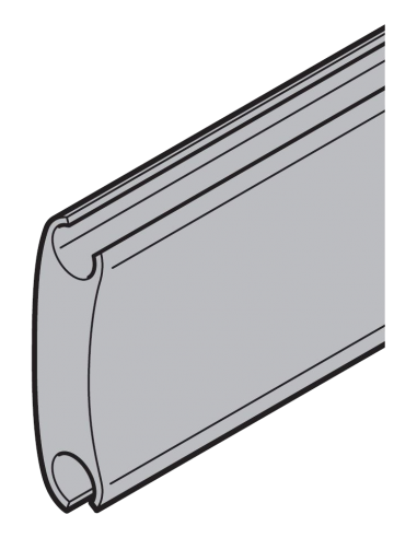 Profilé de raidisseur en aluminium Hörmann 157042
