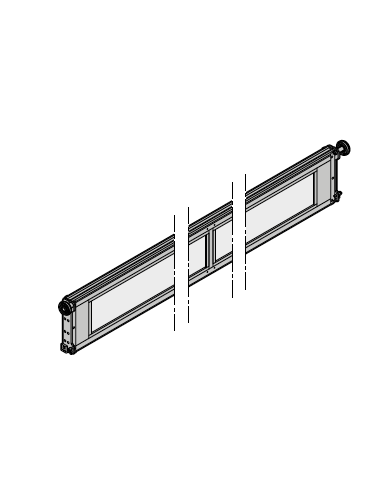 Profilé de hublot complet double vitrage Hörmann 4990819