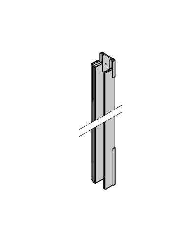 Profilé de guidage en aluminium Hörmann 4980585