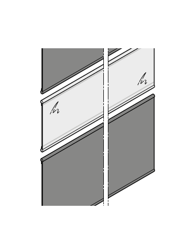 Section de tablier antistatique Hörmann 4992067