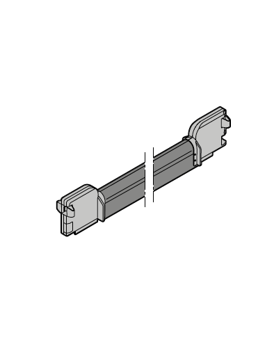 Profilé bas SE2 Hörmann 4990905