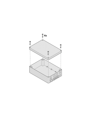 Boîtier de commande vide Twist Sommer S11620-00001