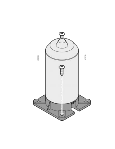 Moteur à courant continu 24 V Sommer 2084V000