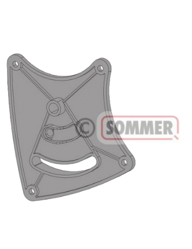 Barrière pour chaîne manuelle de secours Sommer S12813-00001